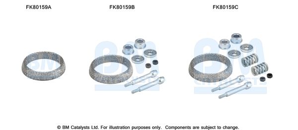 Zestaw montażowy, katalizator BM CATALYSTS FK80159