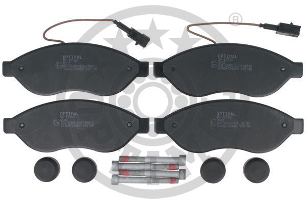 Zestaw klocków hamulcowych, hamulce tarczowe OPTIMAL BP-12750