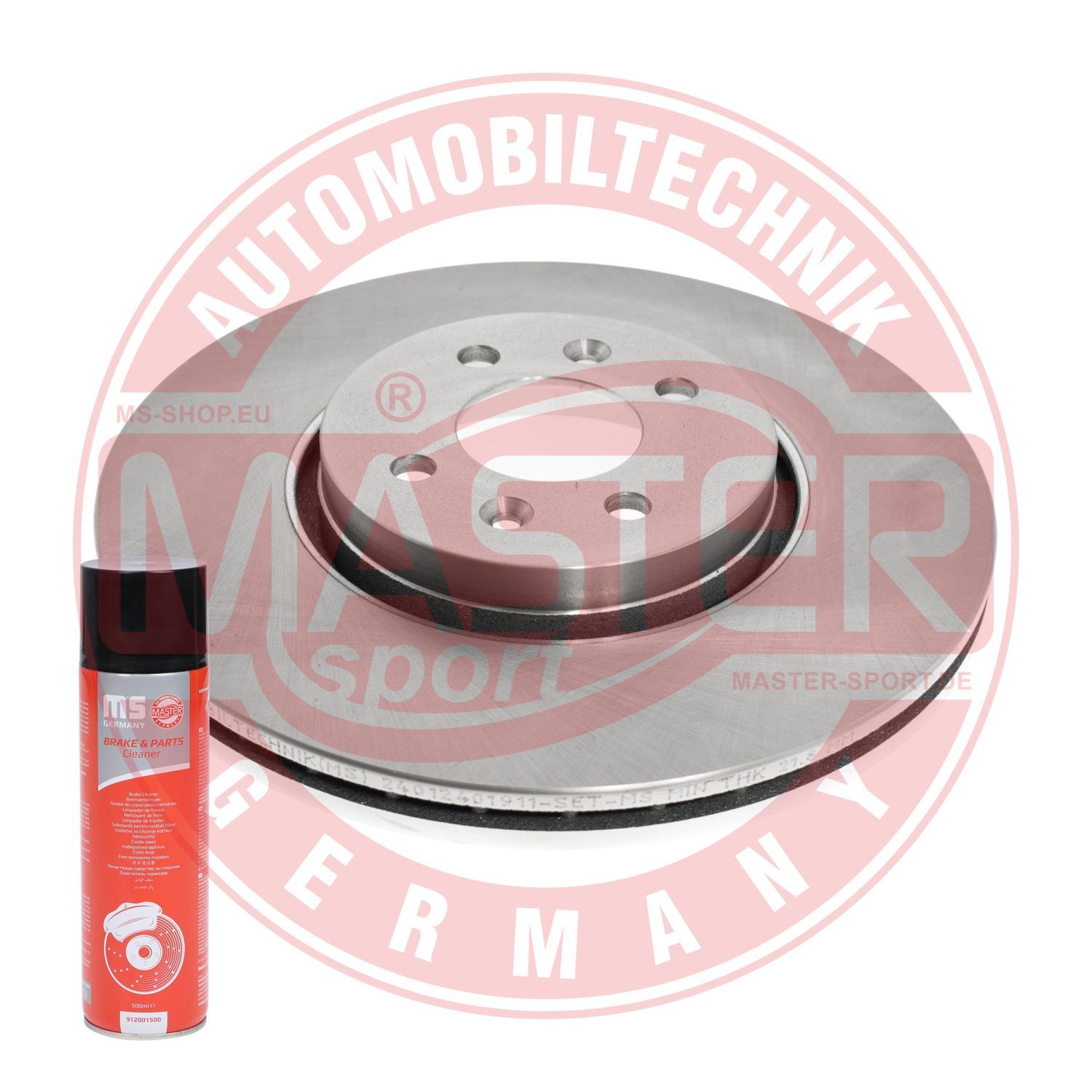 Tarcza hamulcowa MASTER-SPORT GERMANY 24012401911-PCS-MSP