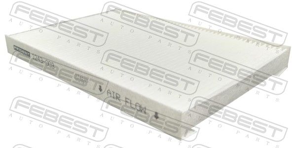 Filtr, wentylacja przestrzeni pasażerskiej FEBEST 1243-003