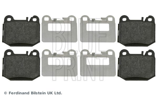 set placute frana,frana disc BLUE PRINT ADU174221