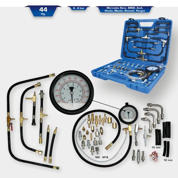 Aparat verificat presiune sistem combustibil BRILLIANT TOOLS BT581400