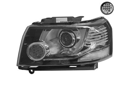 Reflektor VAN WEZEL 0252961N