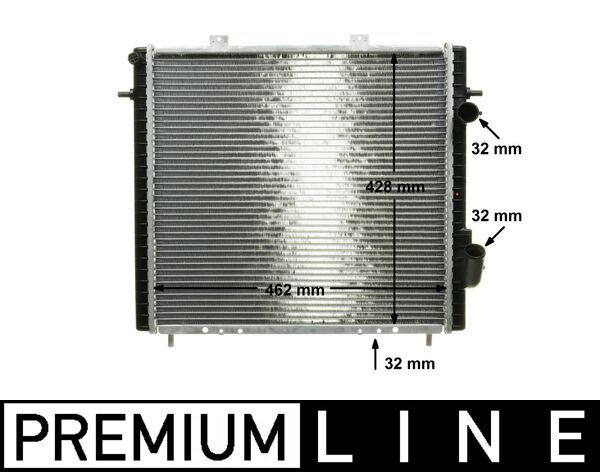Chłodnica, układ chłodzenia silnika MAHLE CR 148 000P