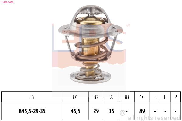 Termostat, środek chłodzący EPS 1.880.389S