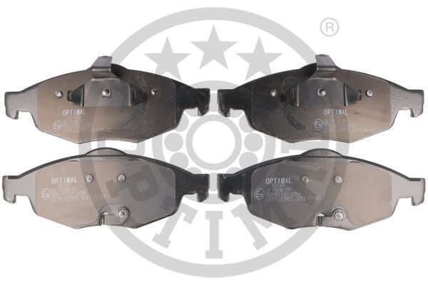Zestaw klocków hamulcowych, hamulce tarczowe OPTIMAL BP-12149