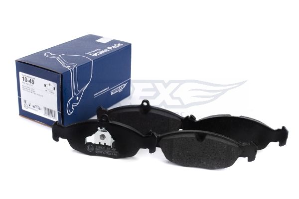 Levně Sada brzdových destiček, kotoučová brzda TOMEX Brakes 10-49