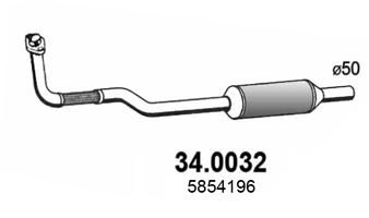 Katalizator ASSO 93173351