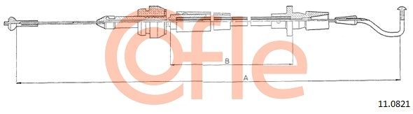 Linka gazu COFLE 92.11.0821