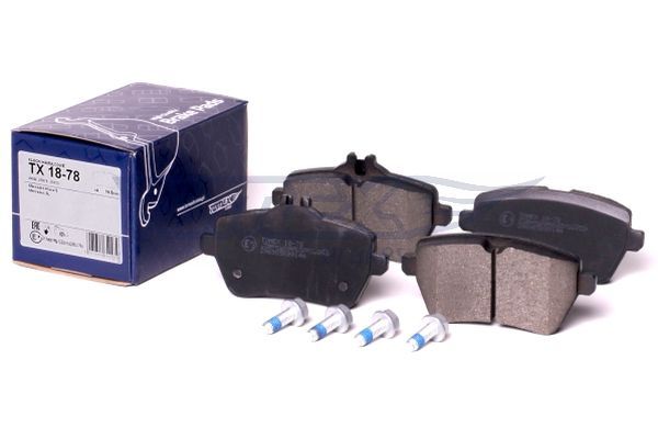Levně Sada brzdových destiček, kotoučová brzda TOMEX Brakes 18-78