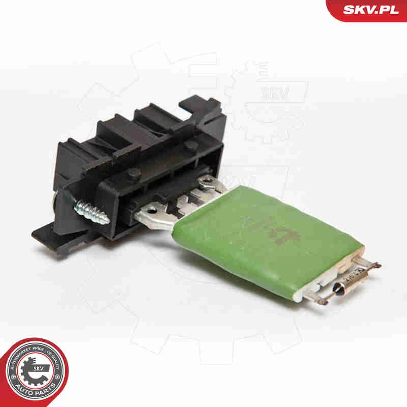 Сопротивление, вентилятор салона