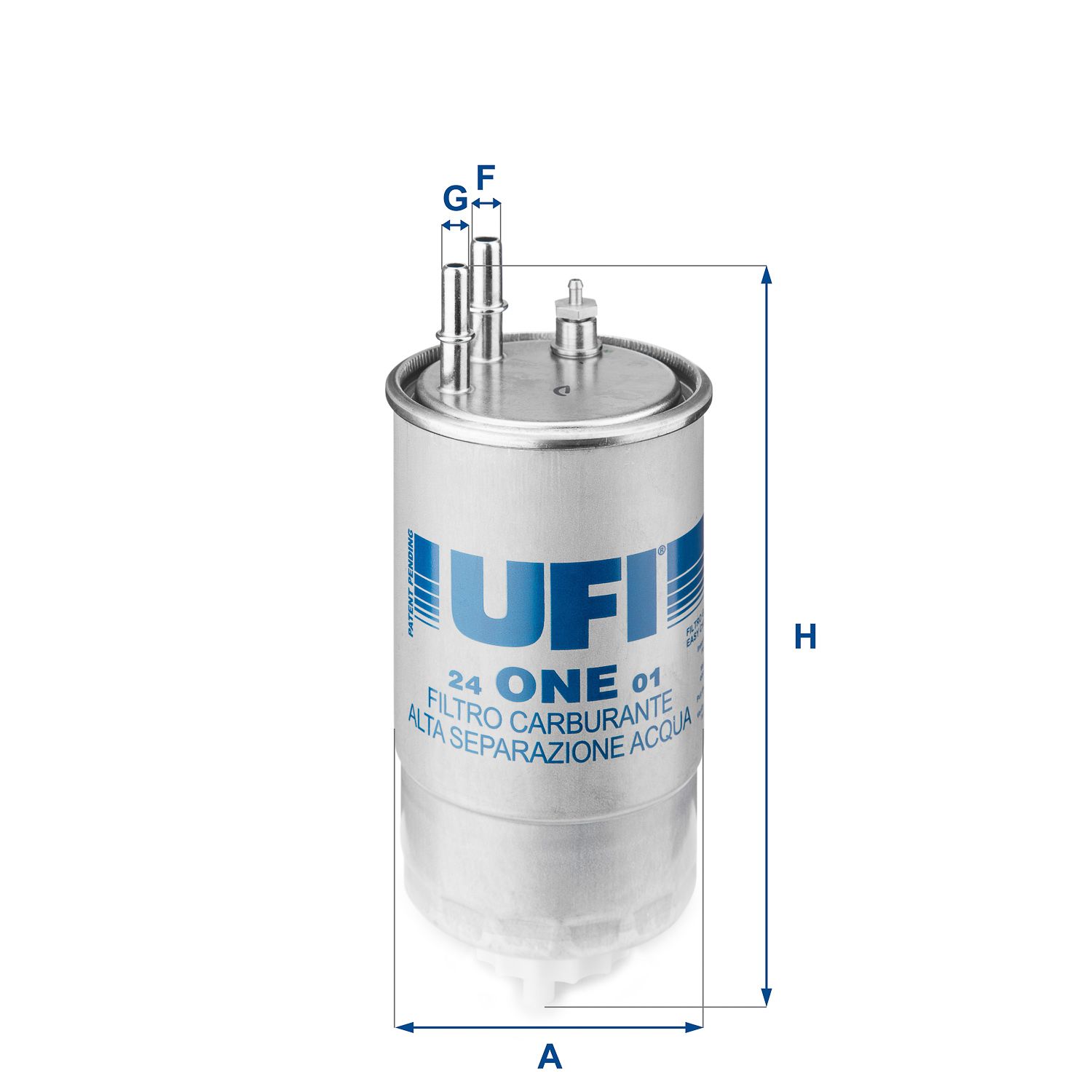 Palivový filtr UFI 24.ONE.01