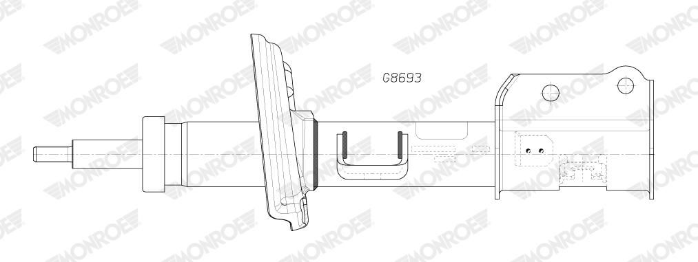 amortizor MONROE G8693
