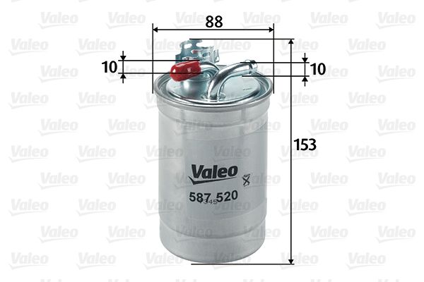Palivový filtr VALEO 587520
