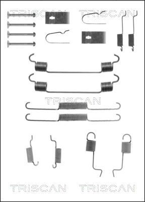 Set accesorii, sabot de frana TRISCAN 8105 502555