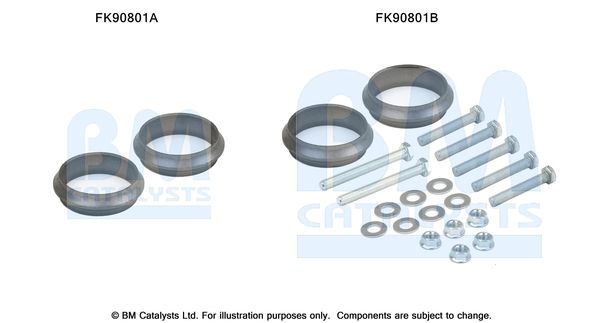 Zestaw montażowy, katalizator BM CATALYSTS FK90801