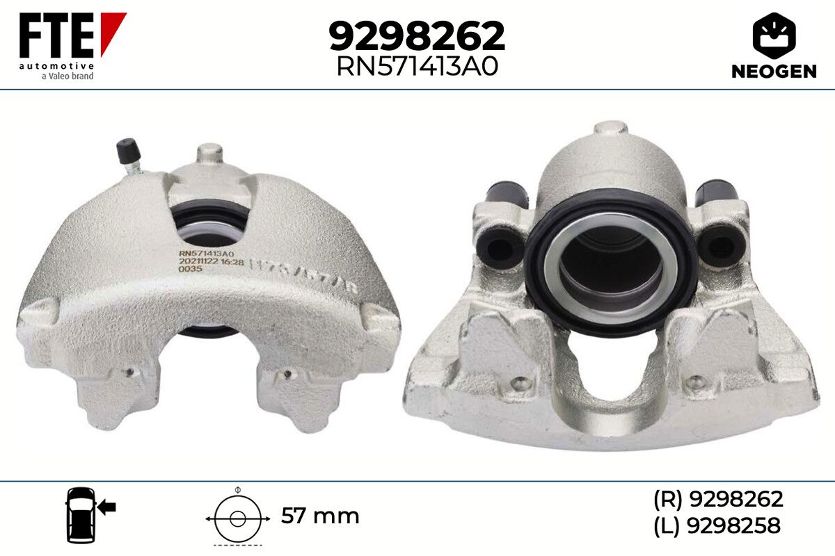 Etrier frana FTE NEOGEN 9298262
