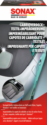 SONAX Impregnace kabrio a textilií, 250ml