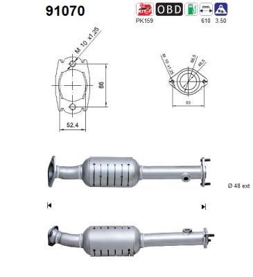 Katalizator AS 1425054GVV