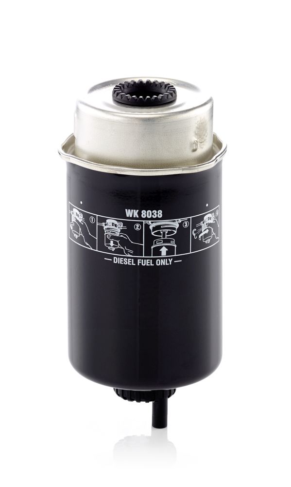 Palivový filtr MANN-FILTER WK 8038