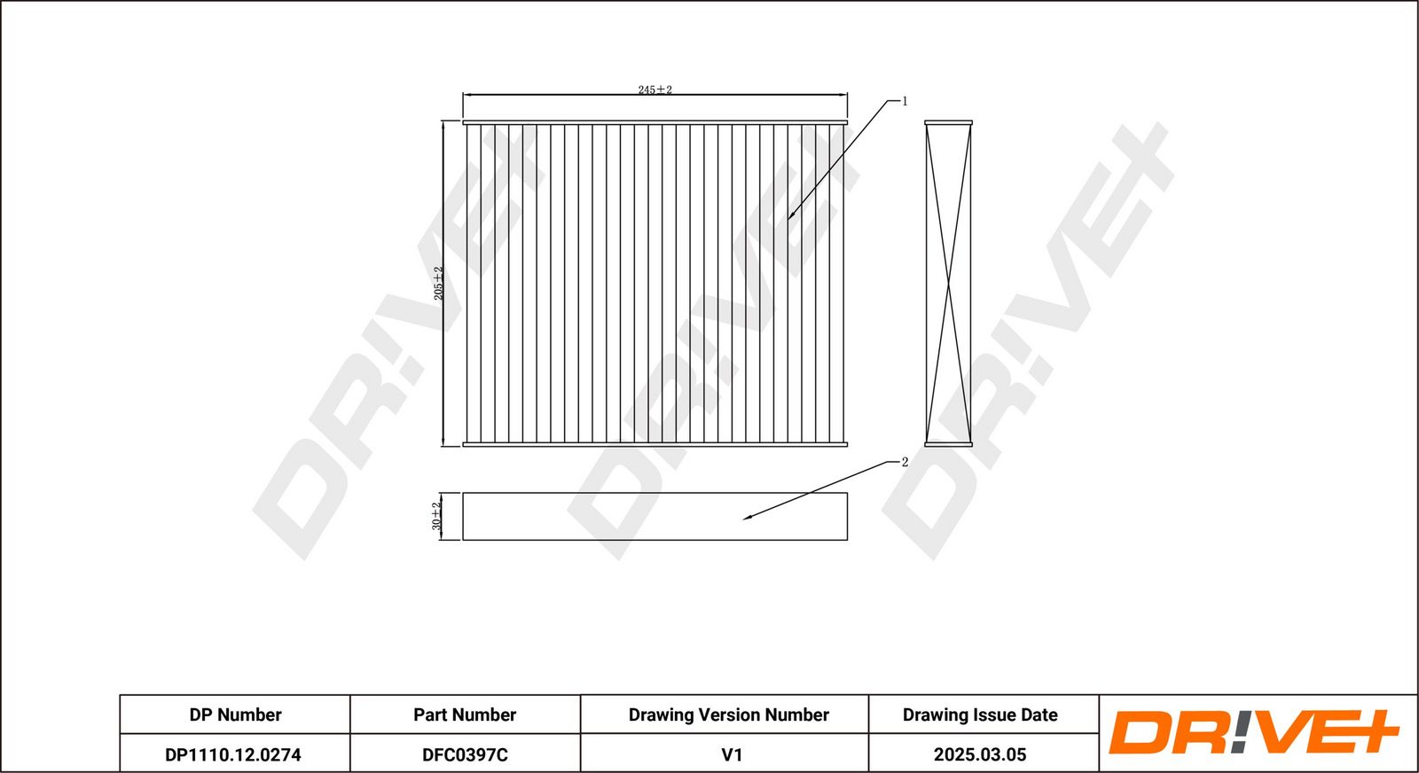 Фильтр, воздух во внутренном пространстве