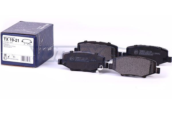 Levně Sada brzdových destiček, kotoučová brzda TOMEX Brakes 19-21