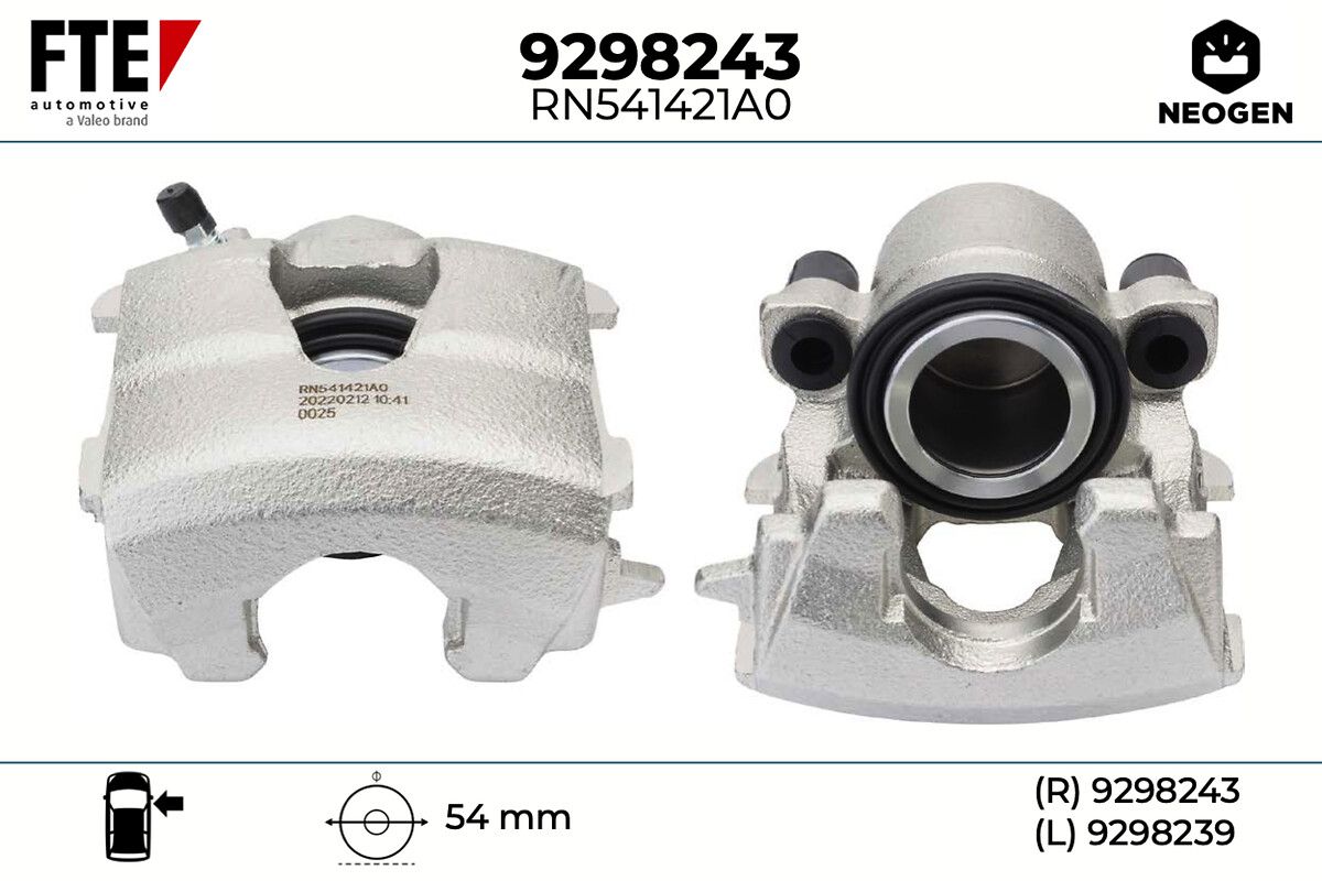 Etrier frana FTE NEOGEN 9298243