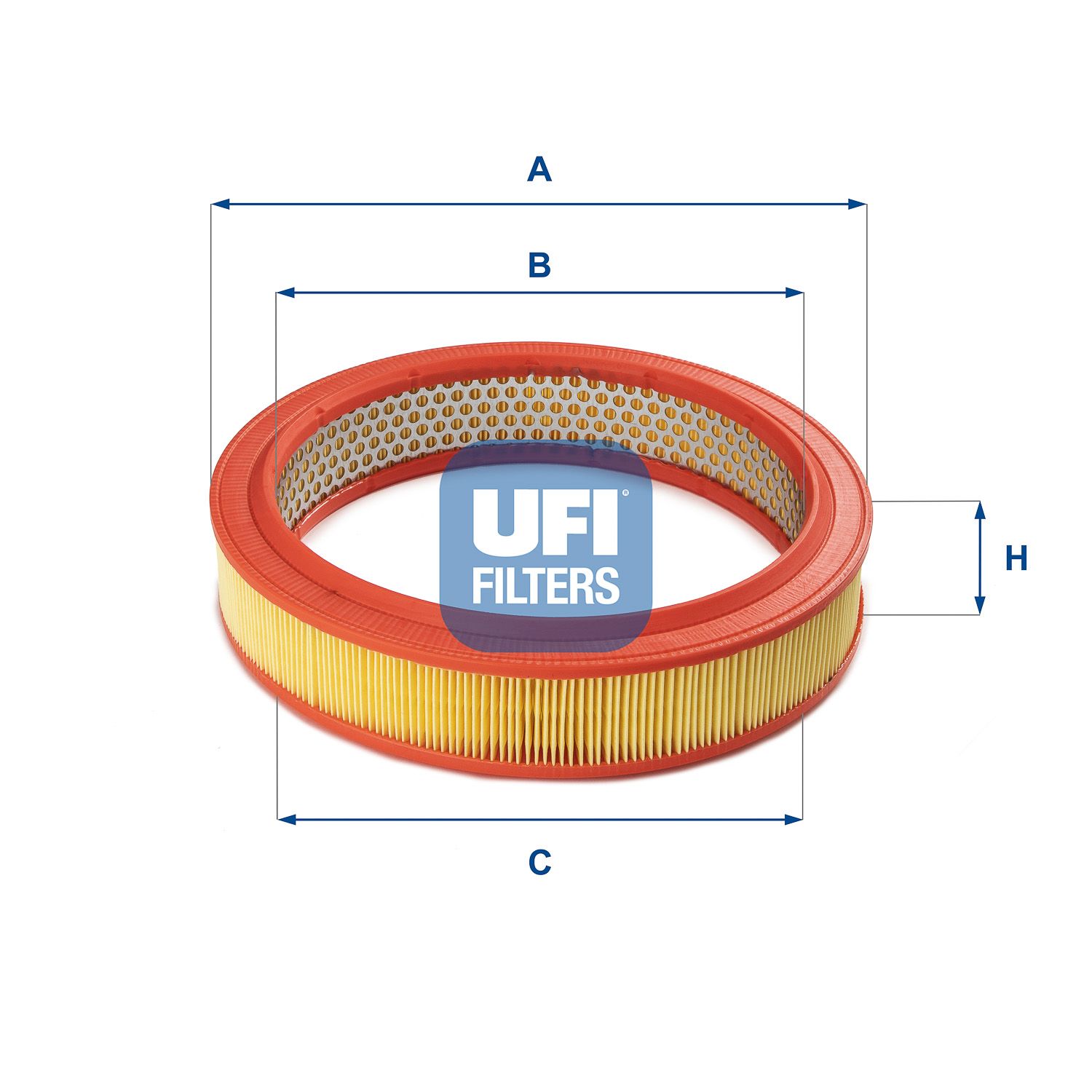 Vzduchový filter UFI 30.802.01