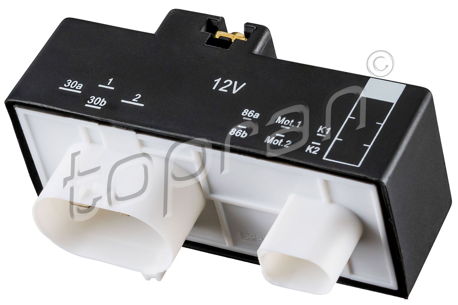 Unitate comanda, ventilator electric (racire motor) TOPRAN 113 597