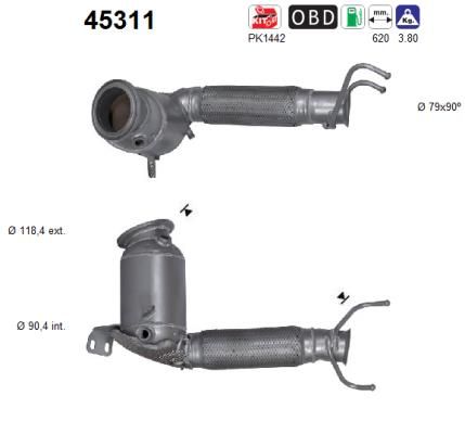 Katalizator AS 45311