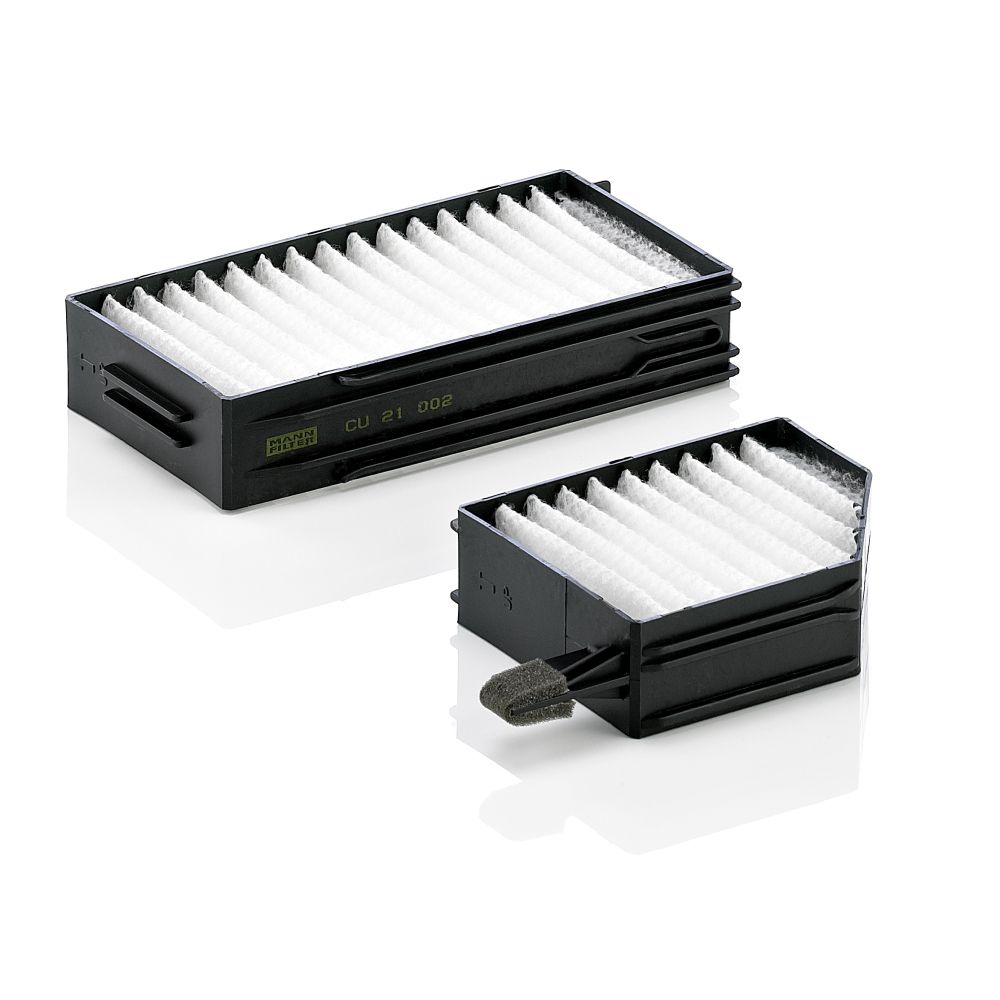 Filtr, wentylacja przestrzeni pasażerskiej MANN-FILTER CU 21 002-2