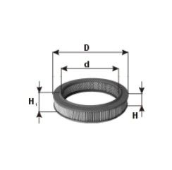 Filtr powietrza PZL FILTERS WA20316