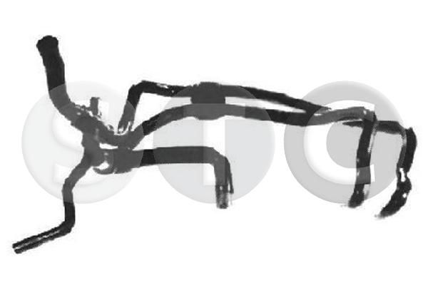 Przewód elastyczny chłodnicy STC T408425