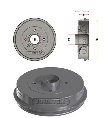 Juratek - Brake Drum