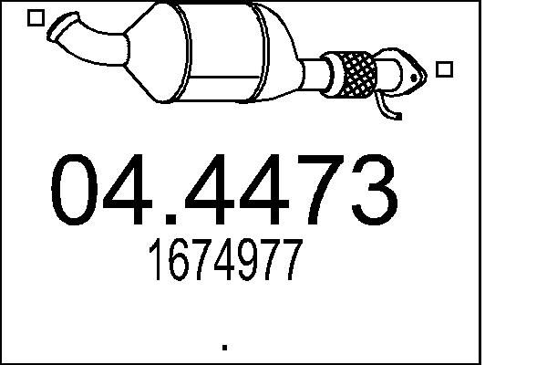 Katalizator MTS 1674977