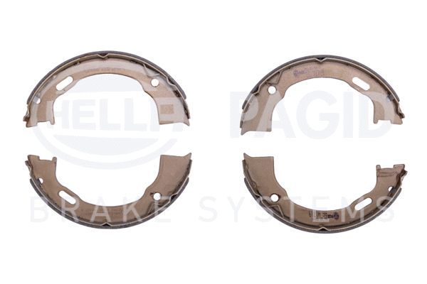 Zestaw szczęk hamulcowych, hamulec postojowy HELLA 8DA 355 050-161