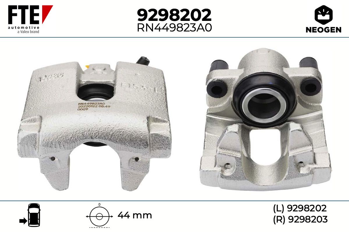 Etrier frana FTE NEOGEN 9298202