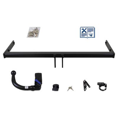 Zestaw zaczepu przyczepy RAMEDER 137614