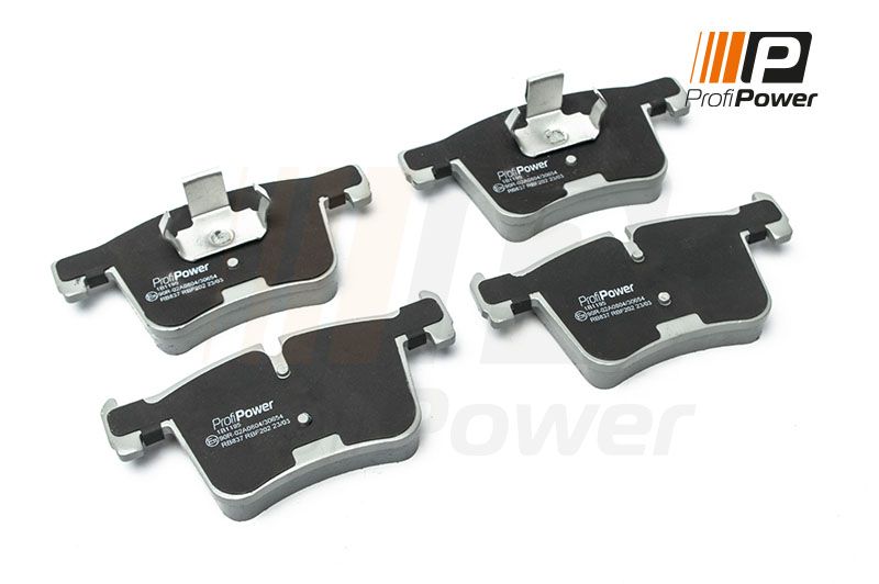 Levně Sada brzdových destiček, kotoučová brzda ProfiPower 1B1195