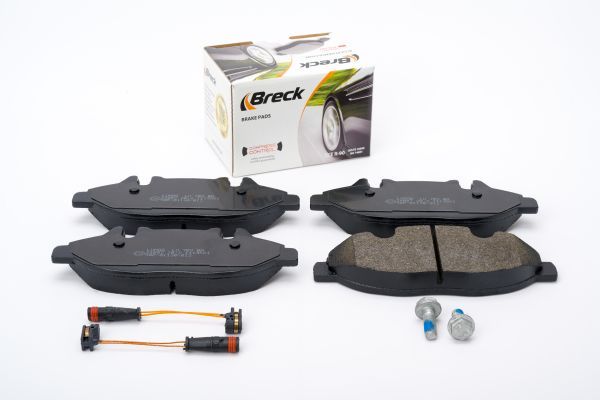 Levně Sada brzdových destiček, kotoučová brzda BRECK 24007 00 703 00