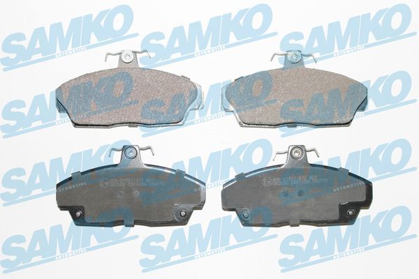 Sada brzdových destiček, kotoučová brzda SAMKO 5SP1034