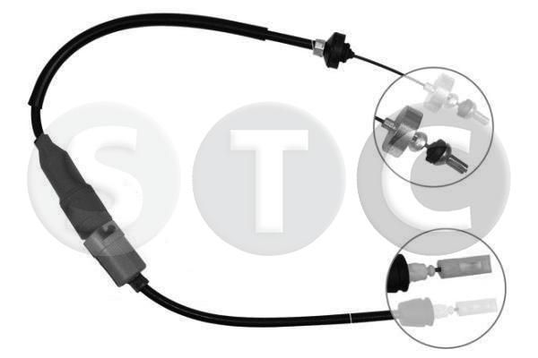 Cięgło, sterowanie sprzęgłem STC T480273