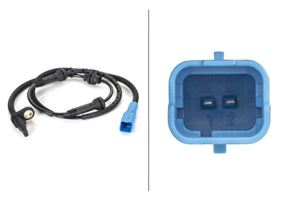 Czujnik, prędkość obrotowa koła HELLA 6PU 012 806-321