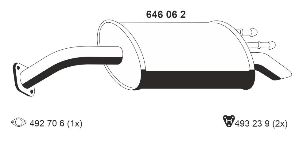 Toba esapament finala ERNST 646062