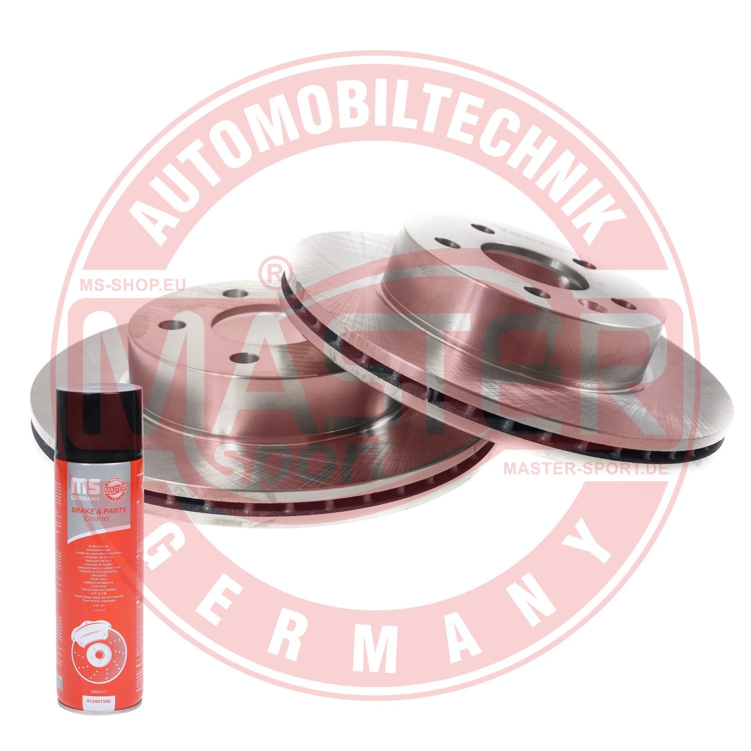 Tarcza hamulcowa MASTER-SPORT GERMANY 24012201621-SET-MSP