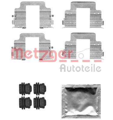 Set accesorii, placute frana METZGER 109-1822
