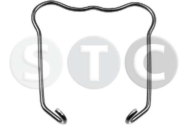 Opaska mocująca, przewód powietrza doładowującego STC T479236