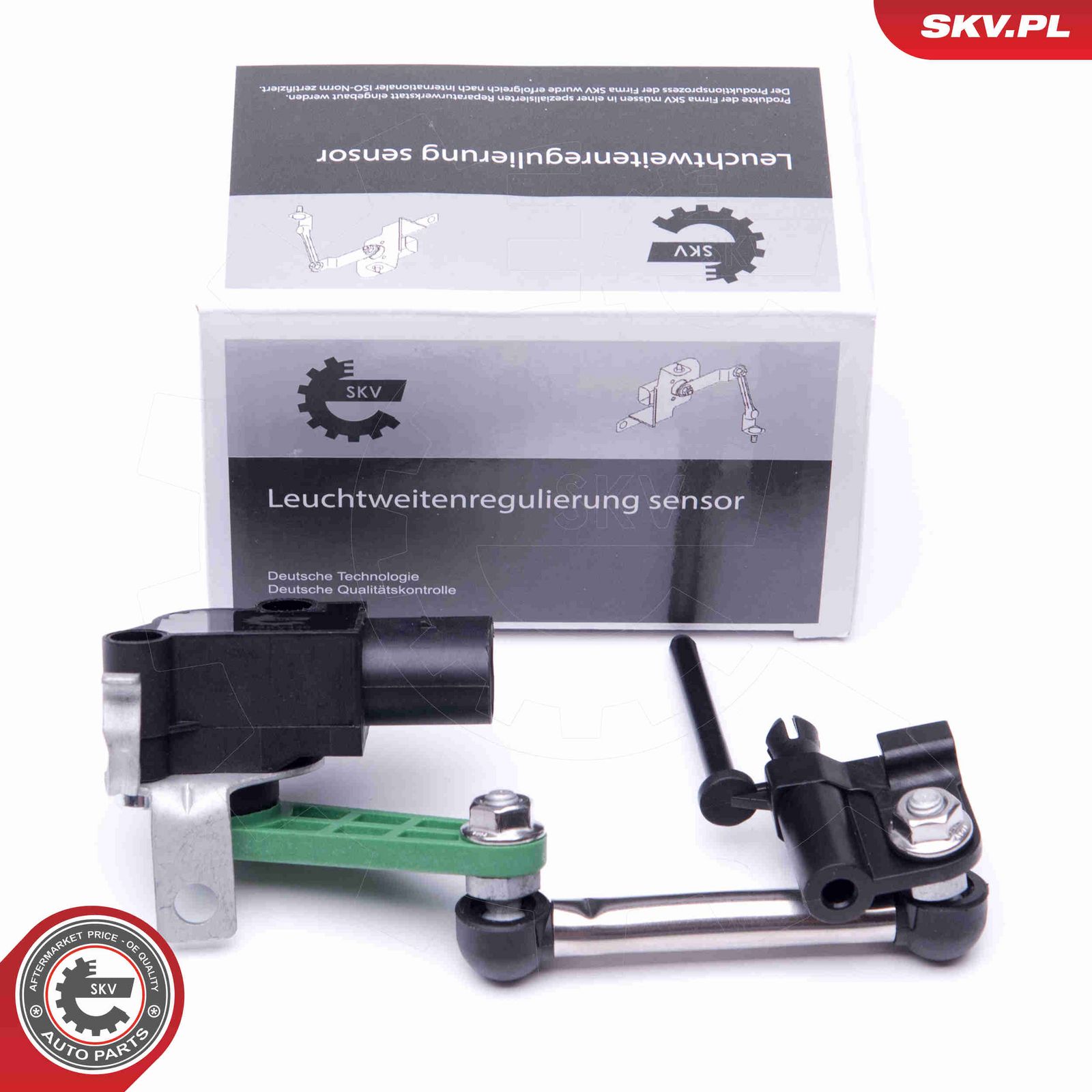 Датчик, корректор угла наклона фар