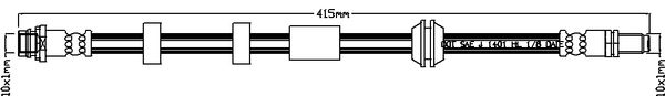 JURATEK - Brake Hose
