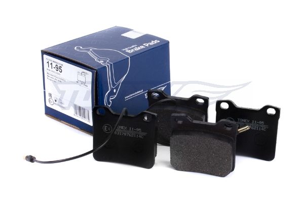 Levně Sada brzdových destiček, kotoučová brzda TOMEX Brakes 11-95